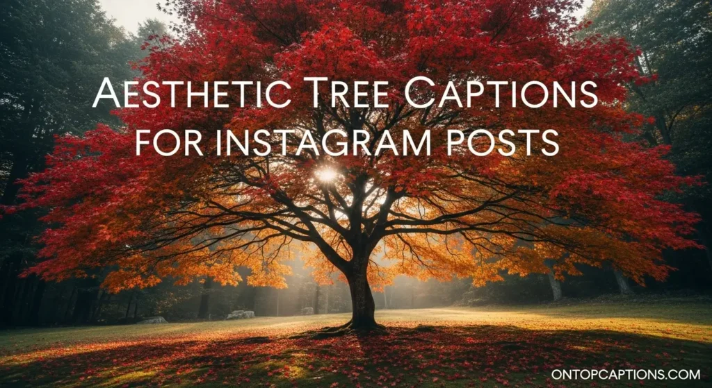 Aesthetic Tree Captions for Instagram Posts