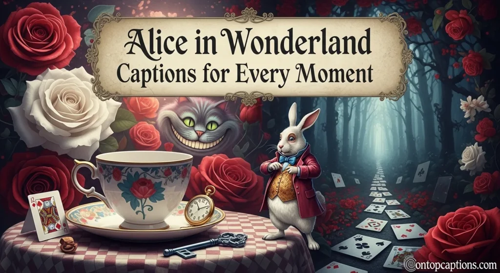 Alice in Wonderland Captions for Every Moment