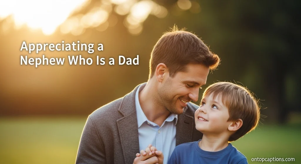 Appreciating a Nephew Who Is a Dad