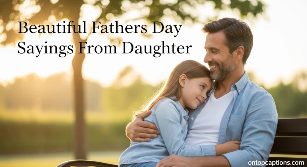 Beautiful Fathers Day Sayings From Daughter