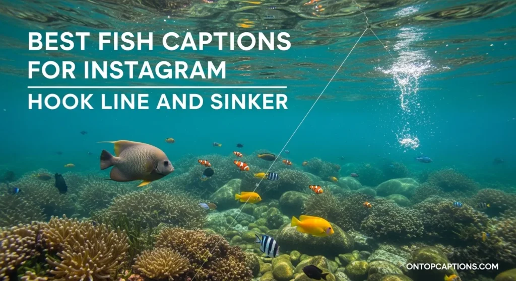 Best Fish Captions for Instagram Hook Line and Sinker