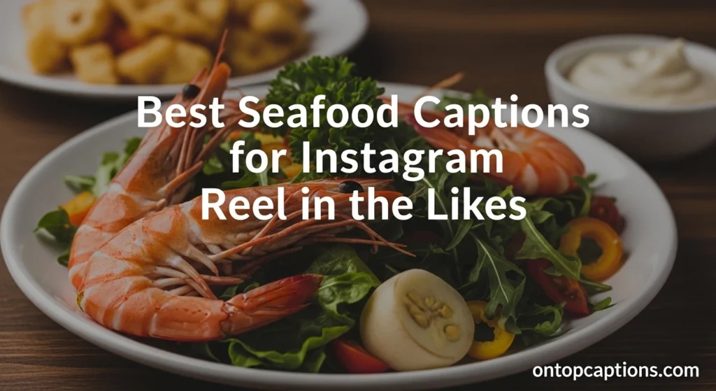 Best Seafood Captions for Instagram Reel in the Likes