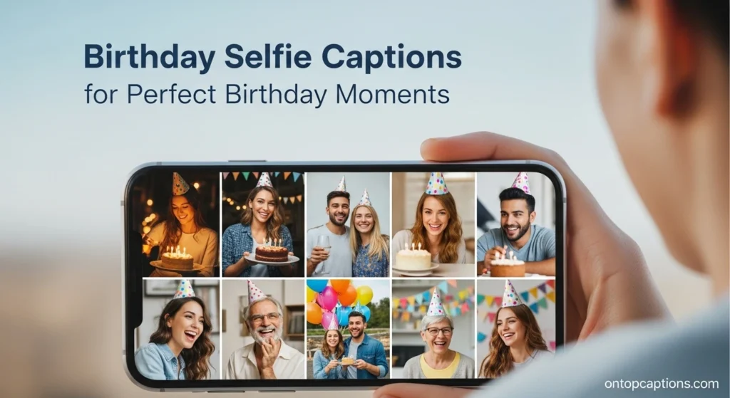 Birthday Selfie Captions for Perfect Birthday Moments
