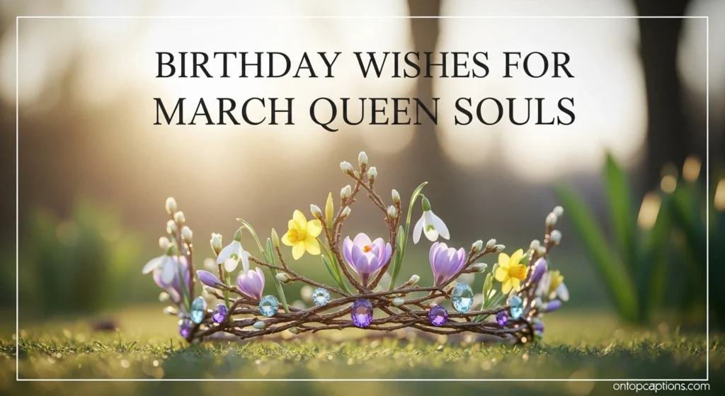 Birthday Wishes for March Queen Souls