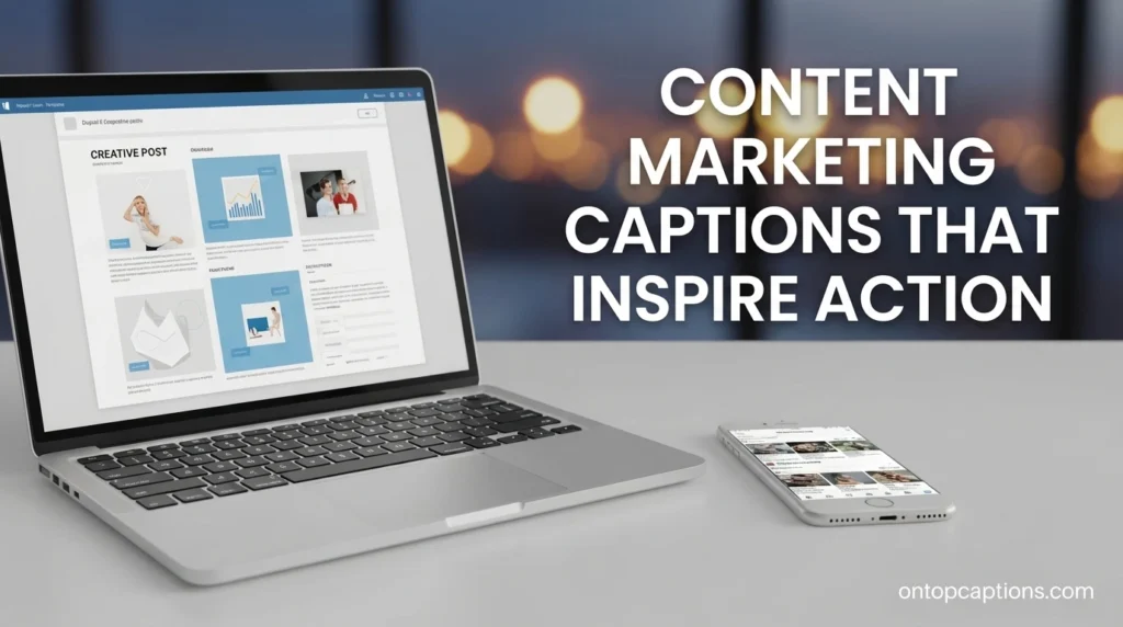Content Marketing Captions That Inspire Action