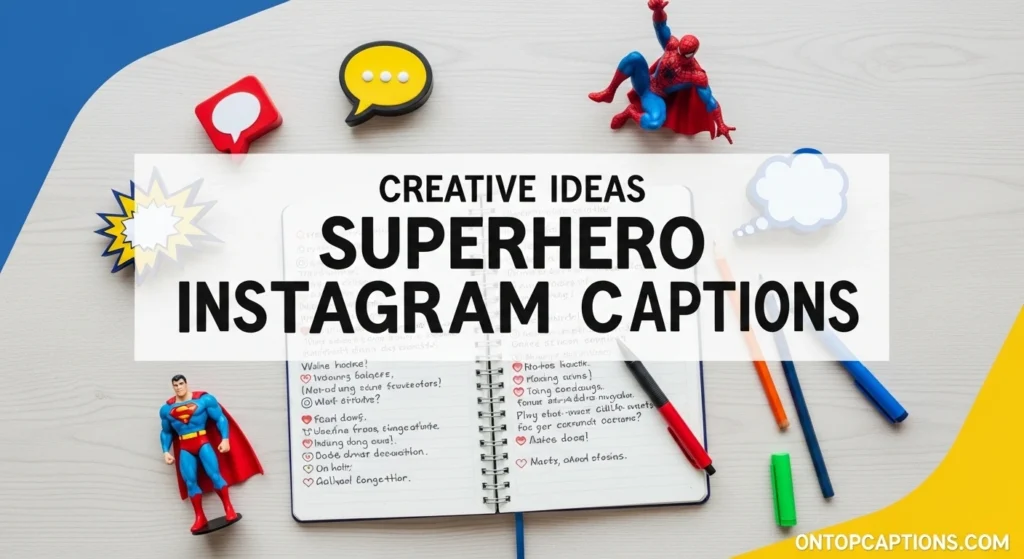 Creative Ideas Superhero Instagram Captions