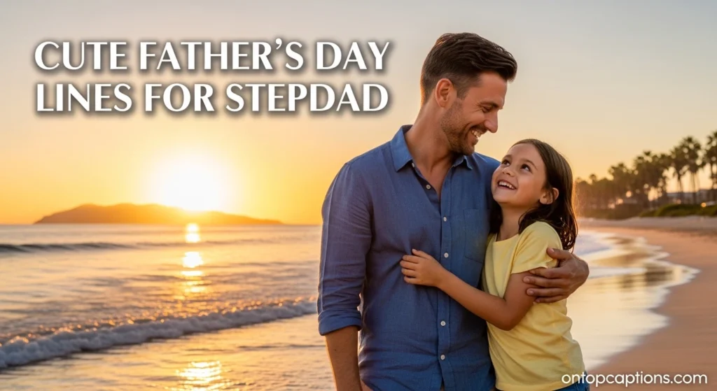 Cute Father’s Day Lines for Stepdad