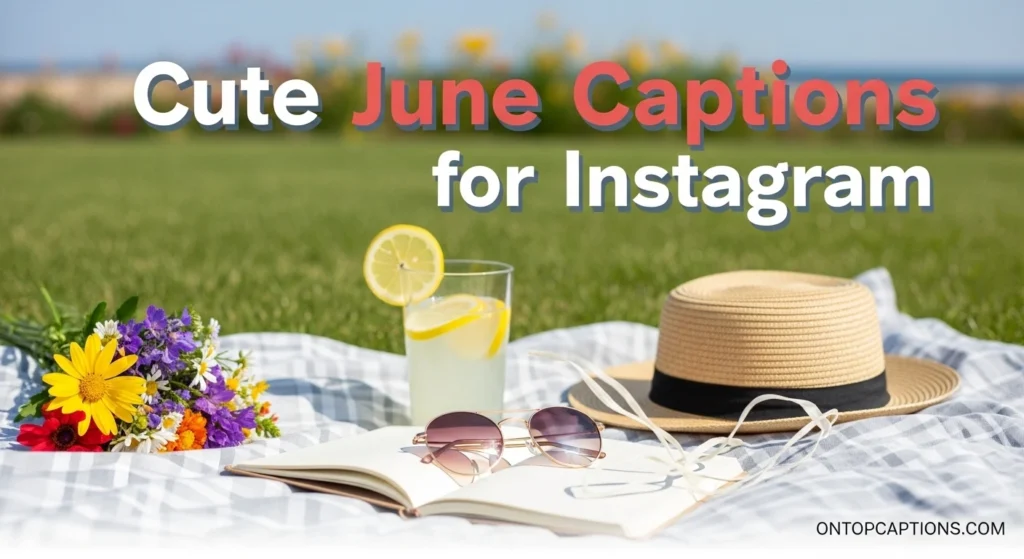 Cute June Captions for Instagram
