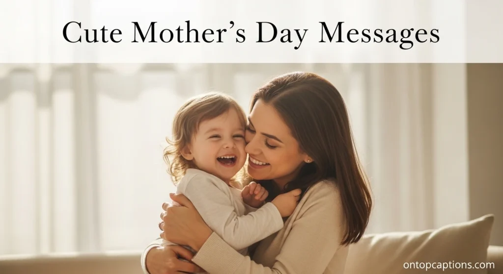 Cute Mother’s Day Messages