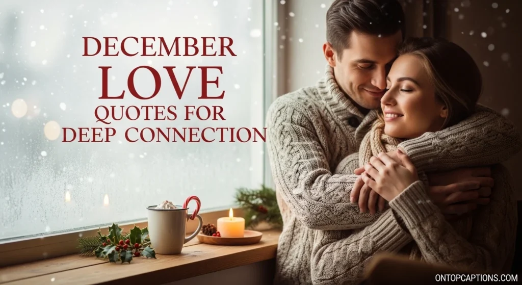 December Love Quotes for Deep Connection