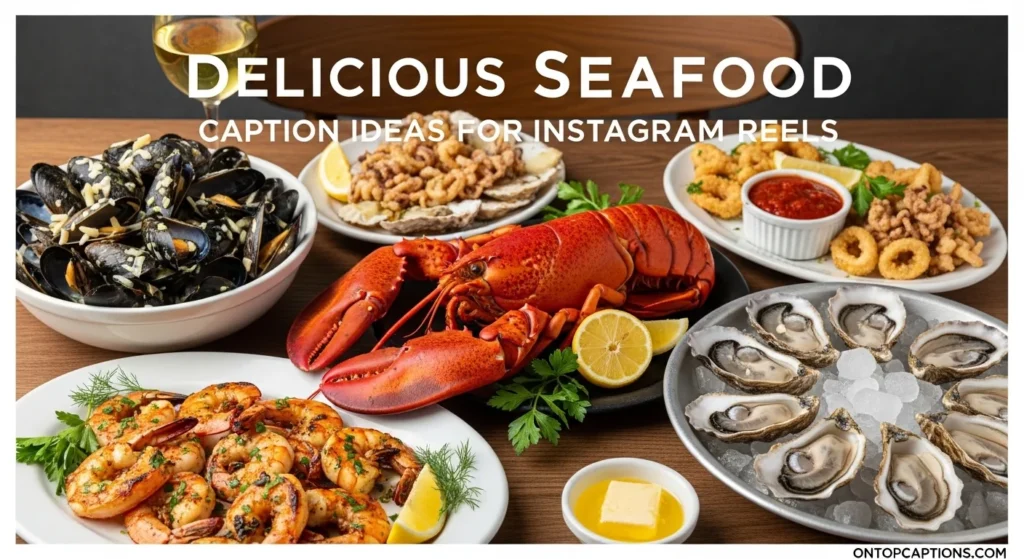 Delicious Seafood Caption Ideas for Instagram Reels
