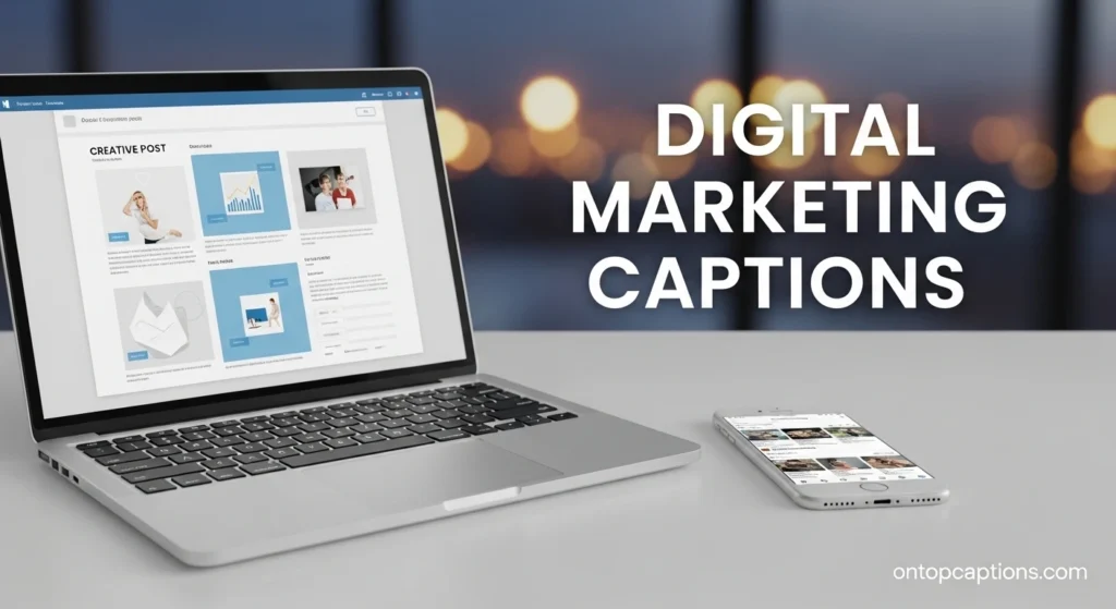 Digital Marketing Captions