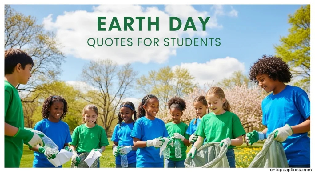 Earth Day Quotes for Students