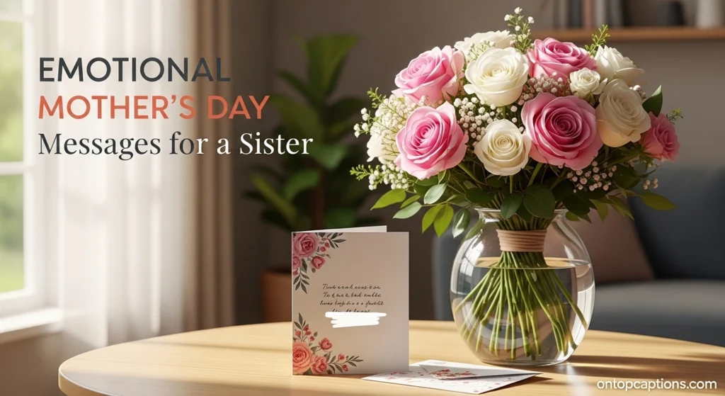 Emotional Mother’s Day Messages for a Sister