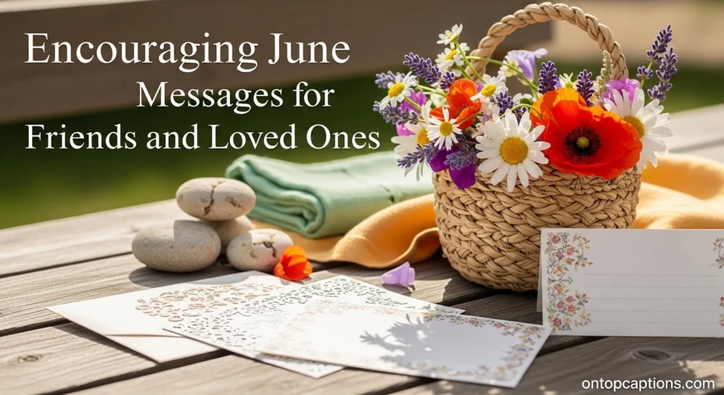 Encouraging June Messages for Friends and Loved Ones