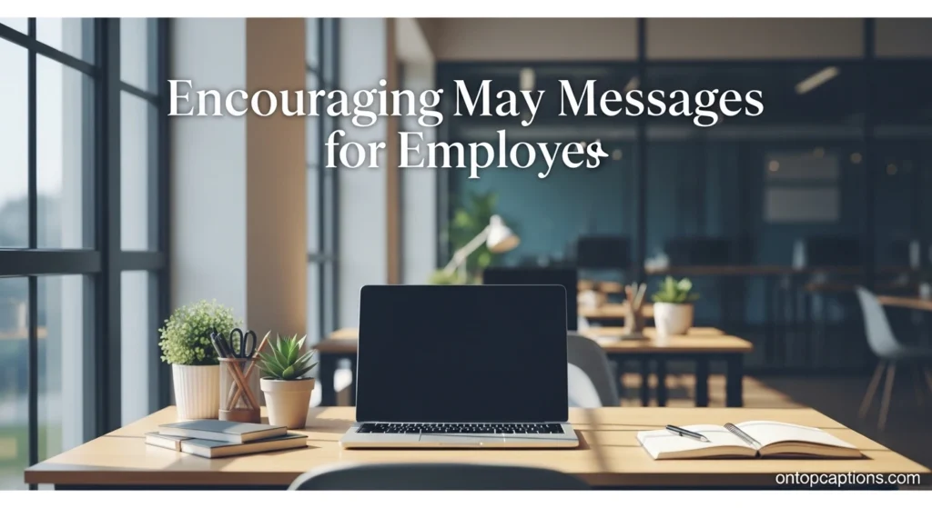 Encouraging May Messages for Employees