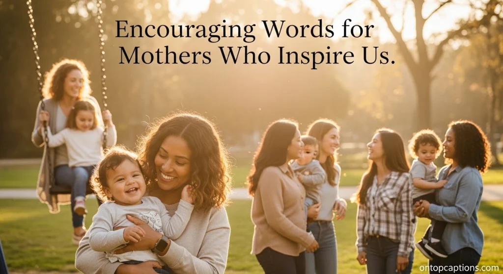 Encouraging Words for Mothers Who Inspire Us