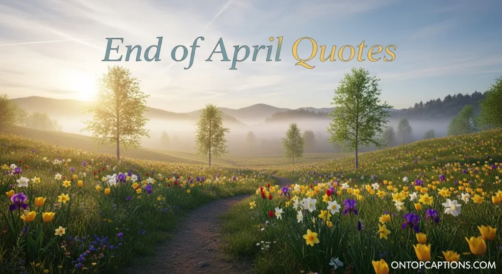 End of April Quotes