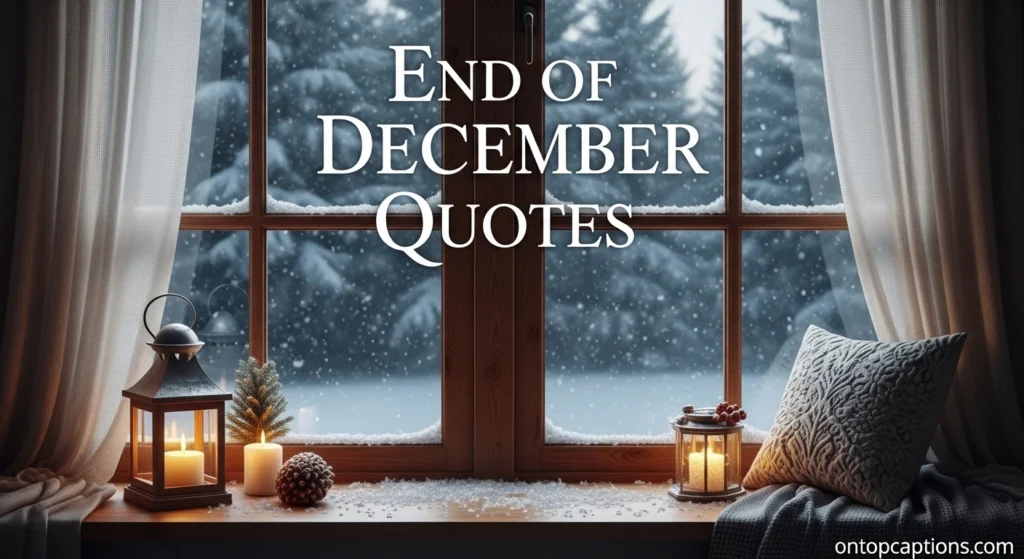 End of December Quotes