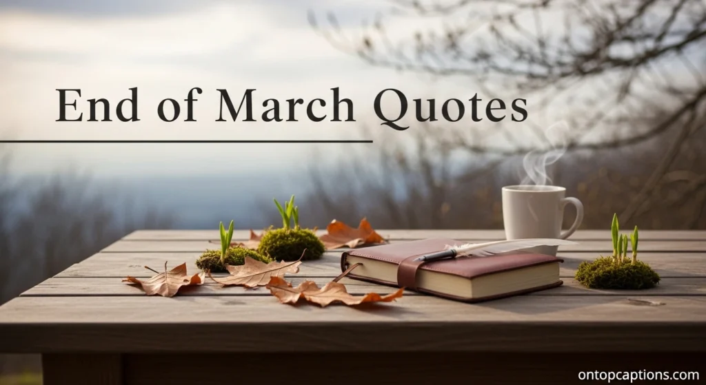 End of March Quotes