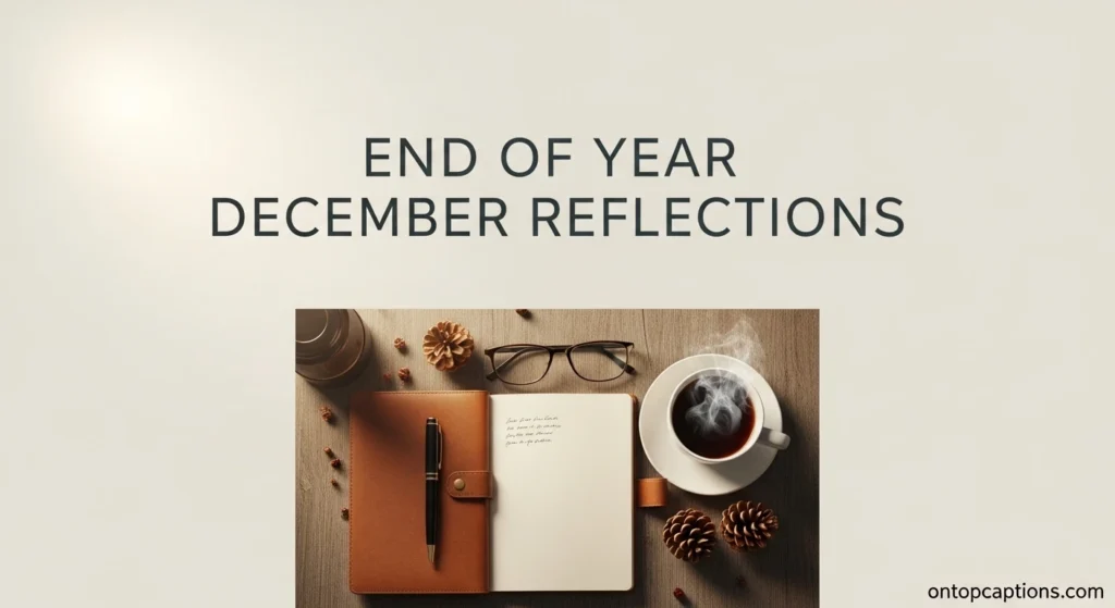 End of Year December Reflections