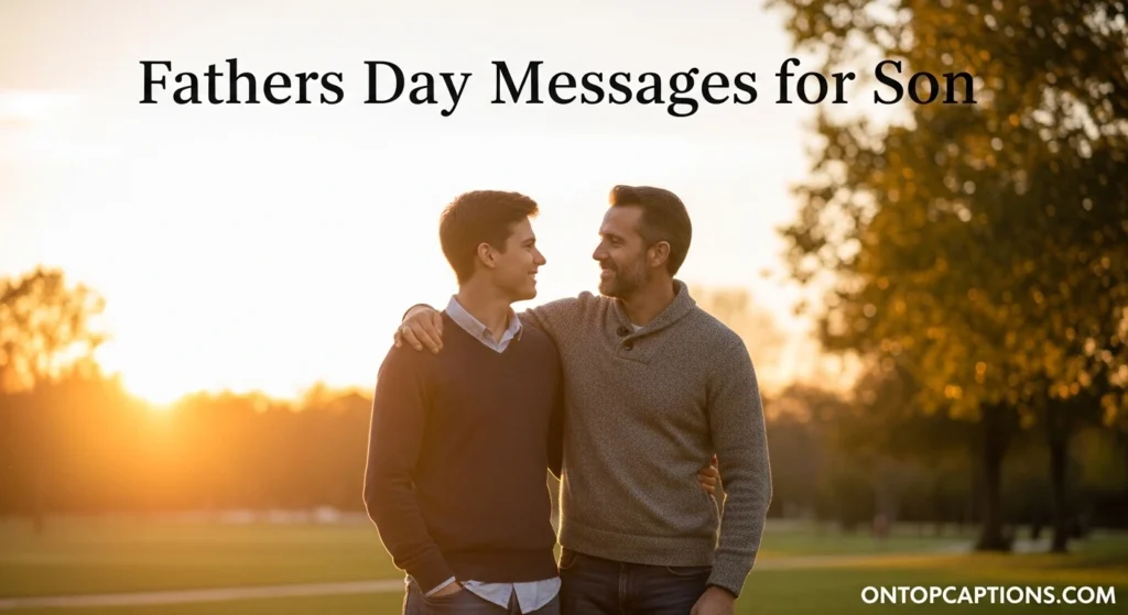 Fathers Day Messages for Son