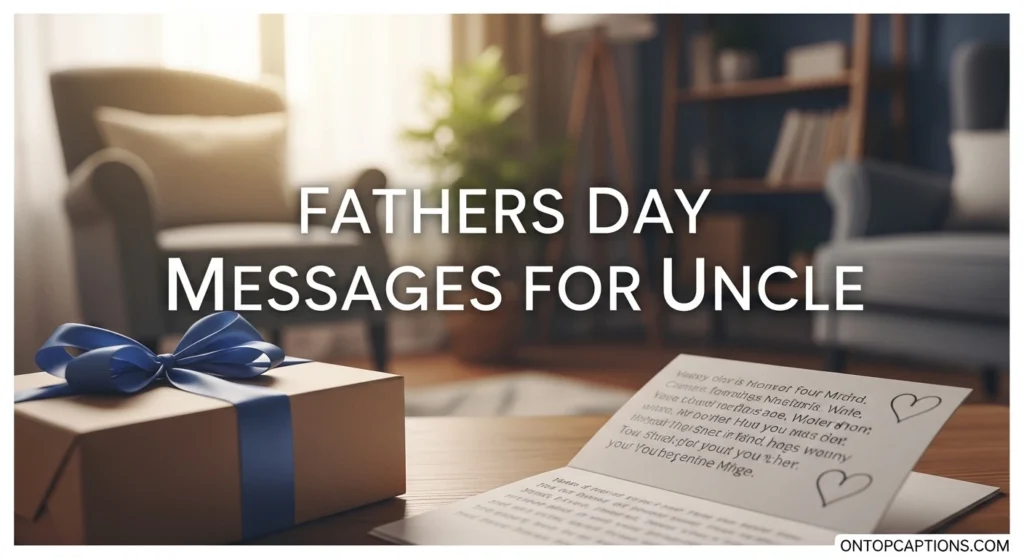 Fathers Day Messages for Uncle