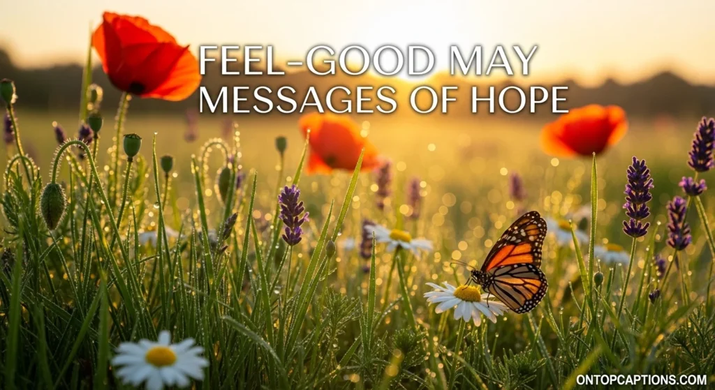 Feel-Good May Messages of Hope