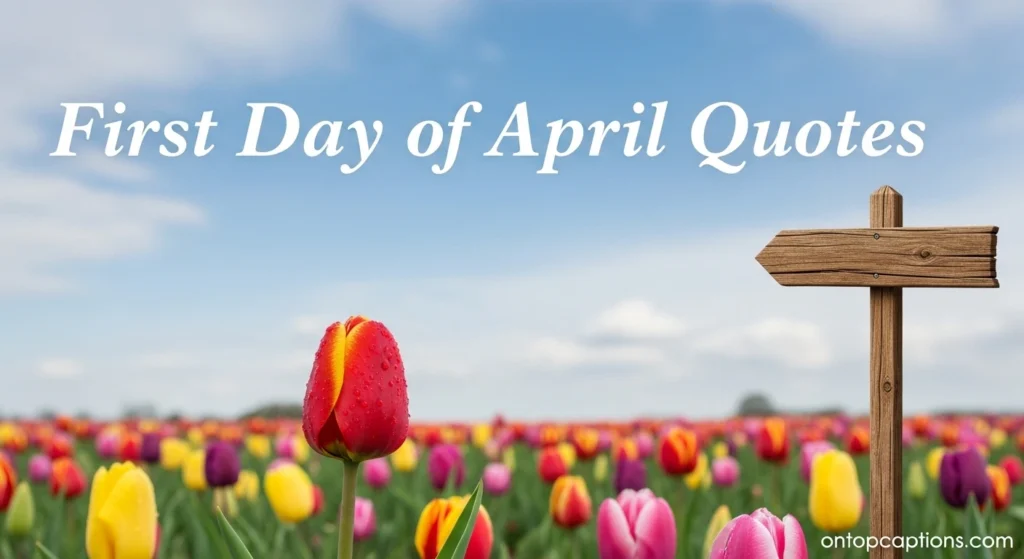 First Day of April Quotes