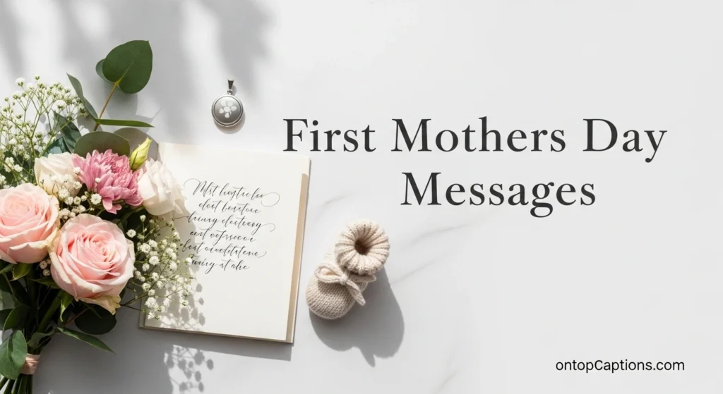 First Mothers Day Messages