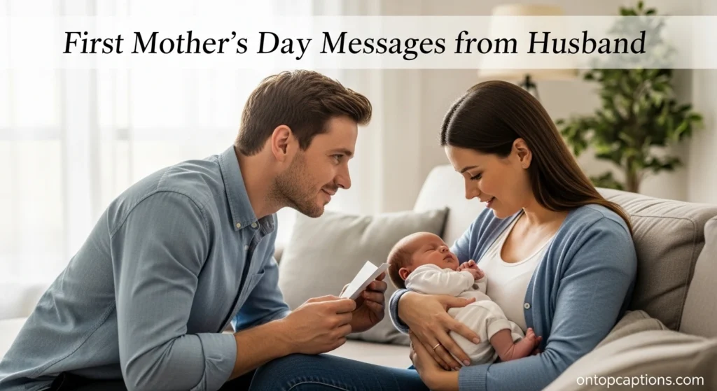 First Mother’s Day Messages from Husband