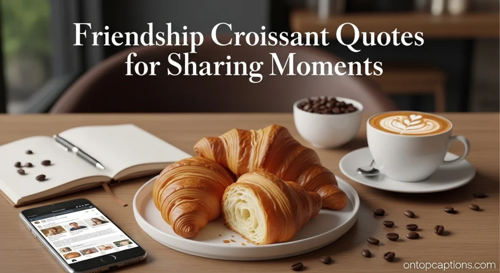 Friendship Croissant Quotes for Sharing Moments