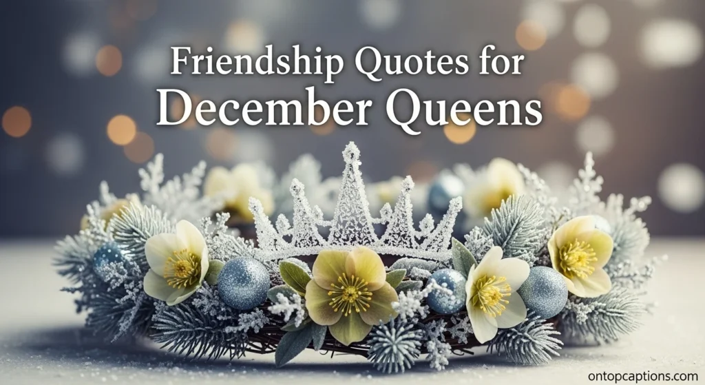 Friendship Quotes for December Queens