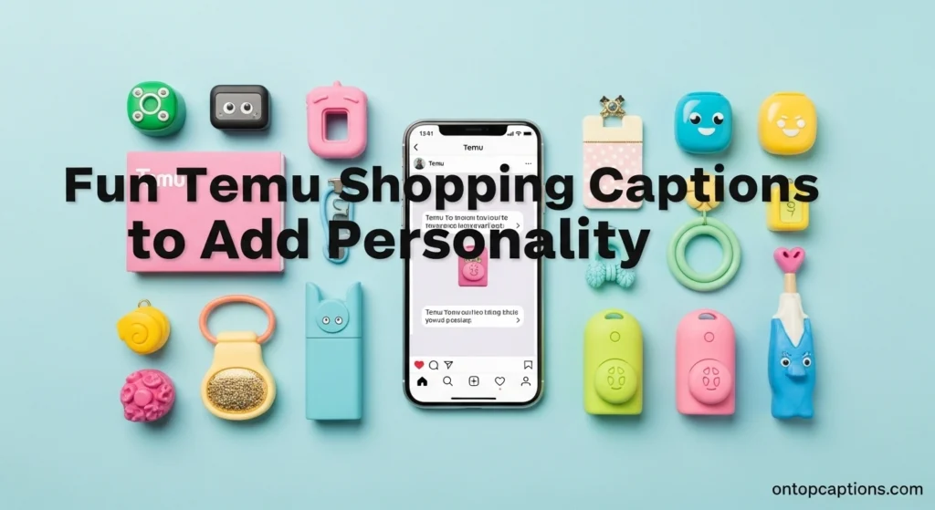 Fun Temu Shopping Captions to Add Personality