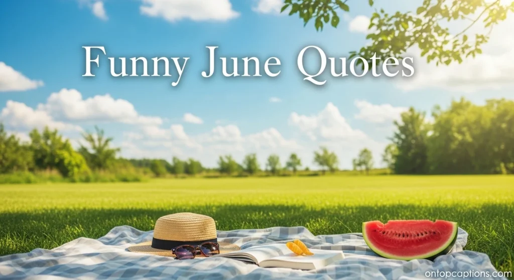Funny June Quotes