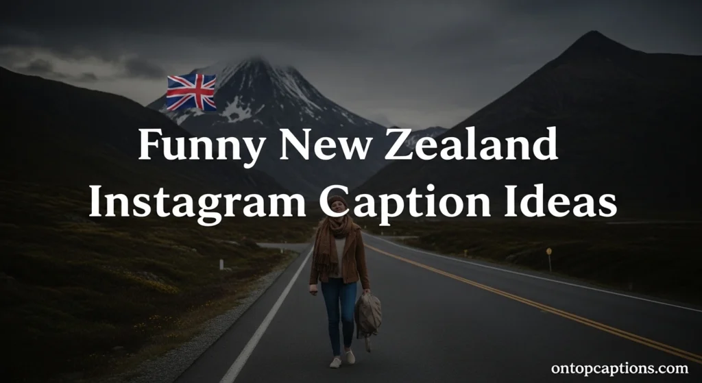 Funny New Zealand Instagram Caption Ideas