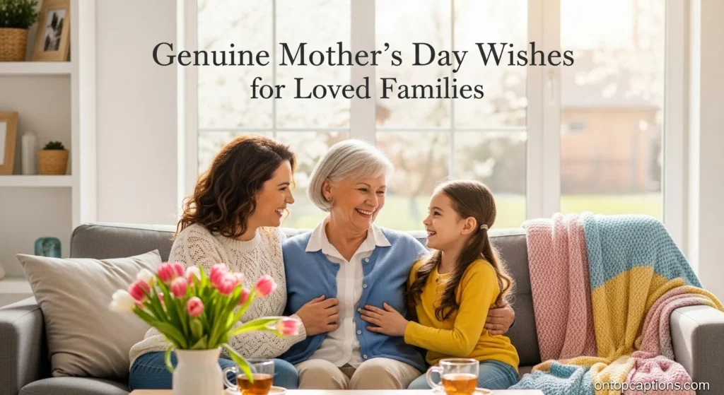 Genuine Mother’s Day Wishes for Loved Families