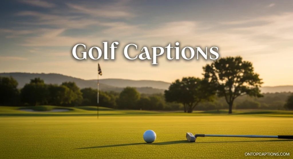 Golf Captions