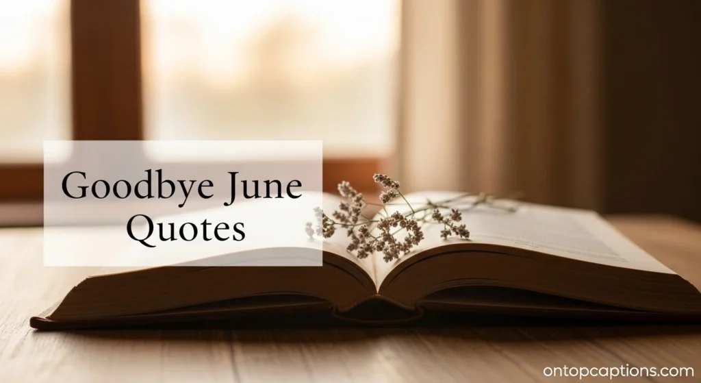 Goodbye June Quotes