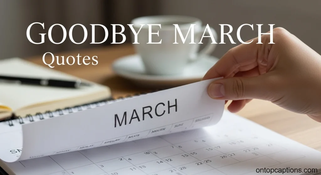 Goodbye March Quotes