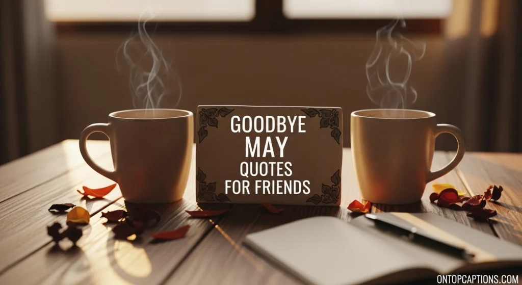 Goodbye May Quotes for Friends