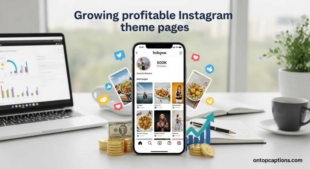 Growing profitable Instagram theme pages