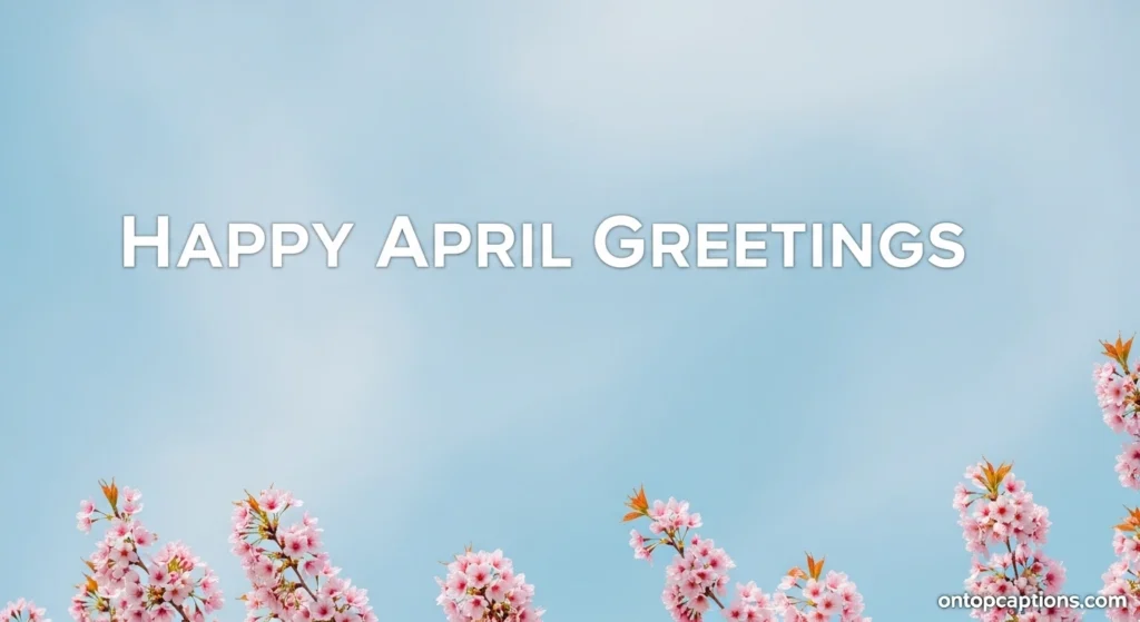 Happy April Greetings
