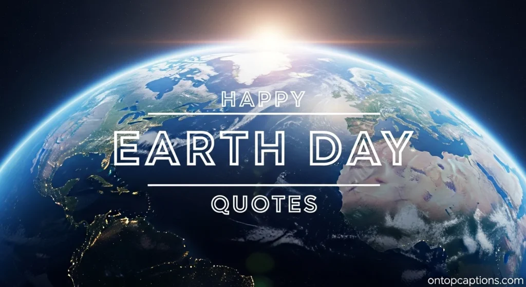Happy Earth Day Quotes