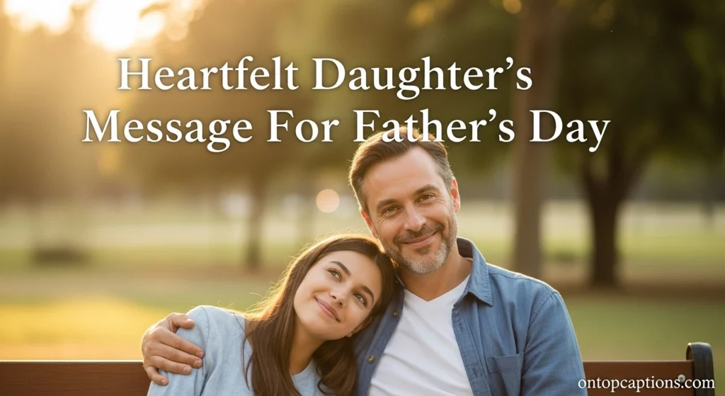 Heartfelt Daughter’s Message For Father’s Day