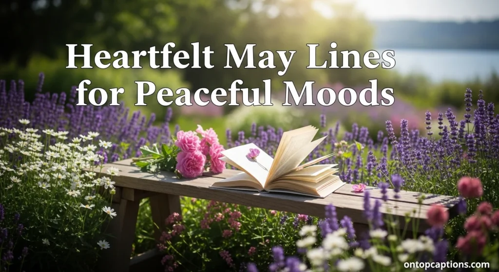 Heartfelt May Lines for Peaceful Moods