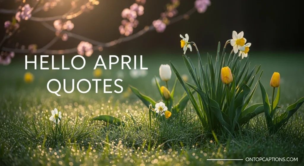 Hello April Quotes