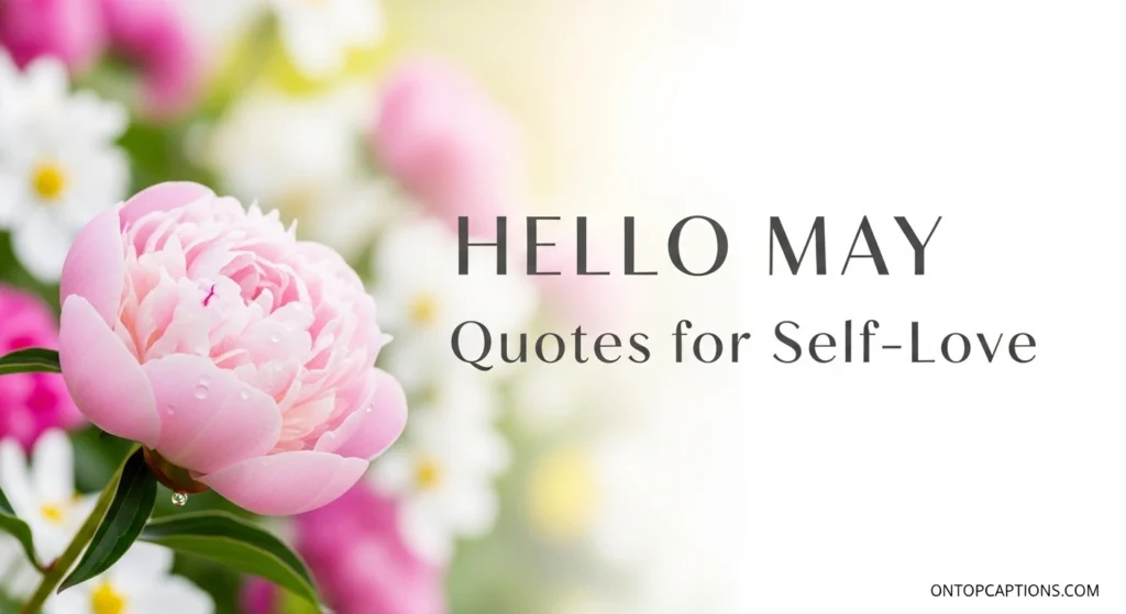 Hello May Quotes for Self-Love