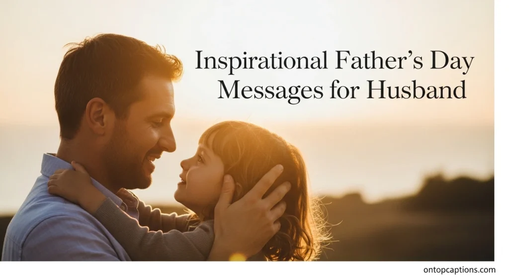 Inspirational Father’s Day Messages for Husband
