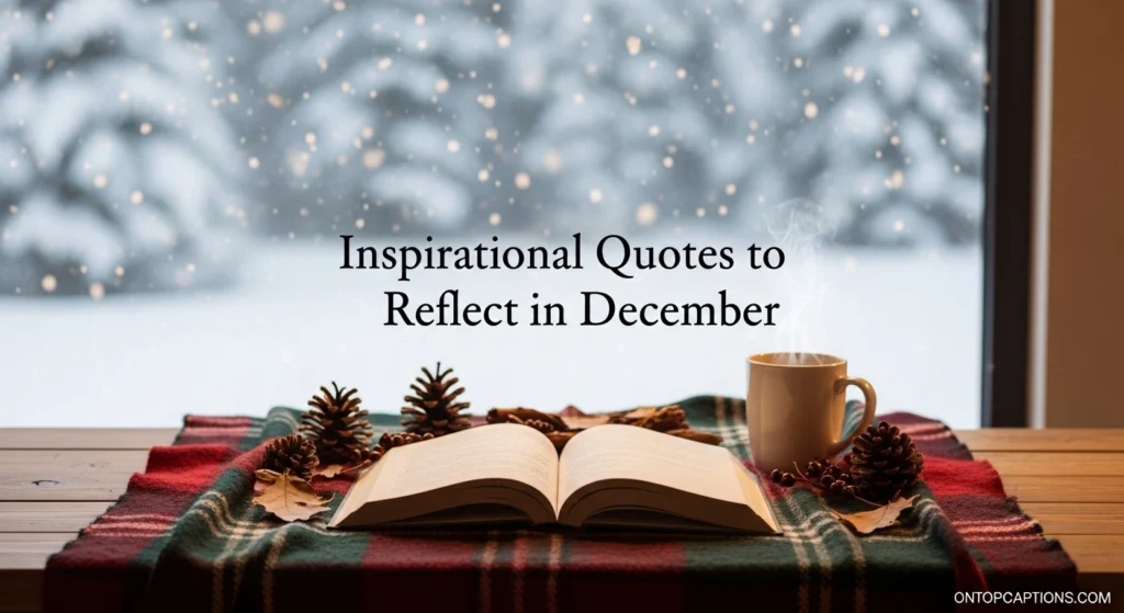 Inspirational Quotes to Reflect in December